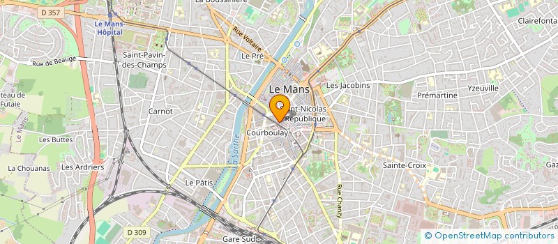 localisation de l'entreprise MADAME MOUNYA MOHAMED  LE MANS