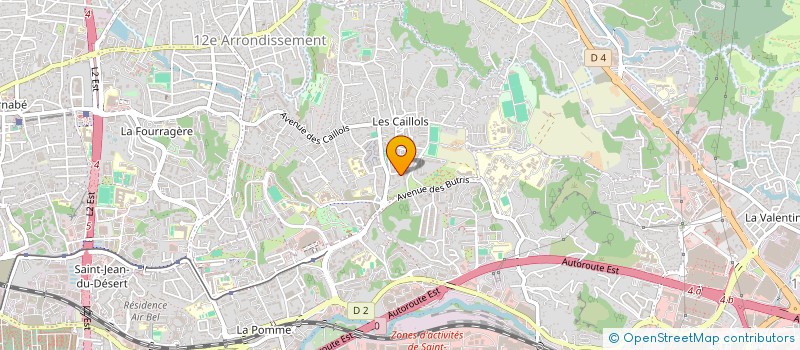 localisation de l'entreprise MADAME MOUNYA ZITOUNI  MARSEILLE