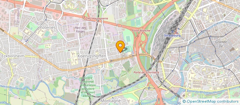 localisation de l'entreprise MADAME MOUSSA DIALLO  STRASBOURG