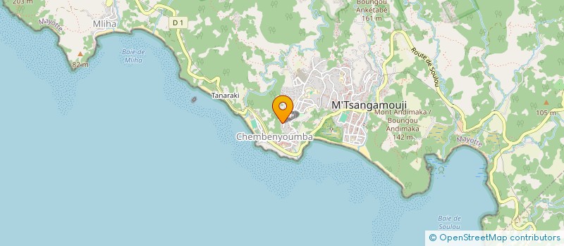 localisation de l'entreprise MADAME MOUSSA ECHAT à BANDRABOUA