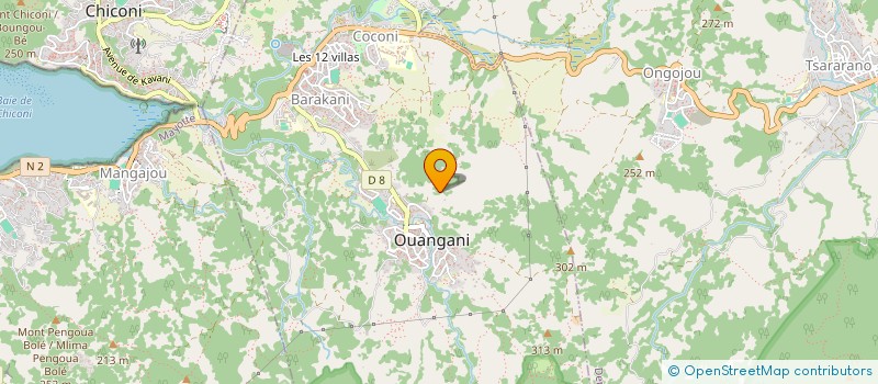 localisation de l'entreprise MADAME MOUSSI ATTOUMANI à OUANGANI
