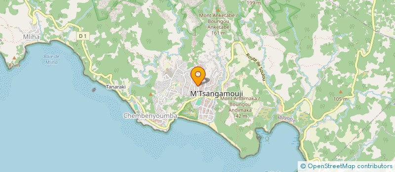 localisation de l'entreprise MADAME MOUSSI SIRKAL à M'TSANGAMOUJI