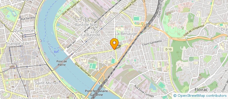 localisation de l'entreprise MADAME MOUSSOKORO DIALLO à BORDEAUX