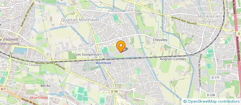 localisation de l'entreprise MADAME MOUSTOIRIA YOUSSOUF à AVIGNON