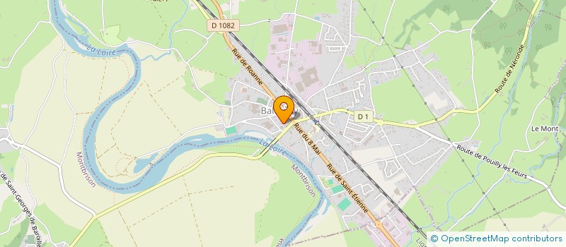 localisation de l'entreprise MADAME MOUYOMBON NSAME  BALBIGNY