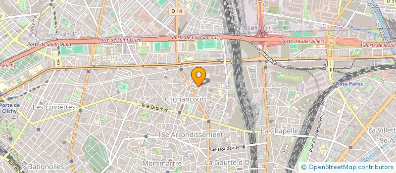 localisation de l'entreprise MADAME MOYOBIE YAO  PARIS