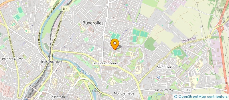 localisation de l'entreprise MADAME MOZHDA HANIF  POITIERS