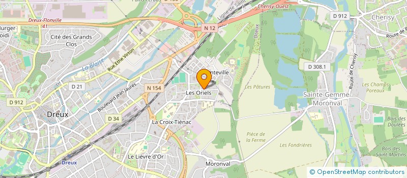 localisation de l'entreprise MADAME MOZNA SHAFIQ à DREUX