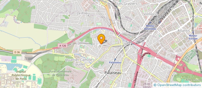 localisation de l'entreprise MADAME MPAKAMA MONZALI à PALAISEAU