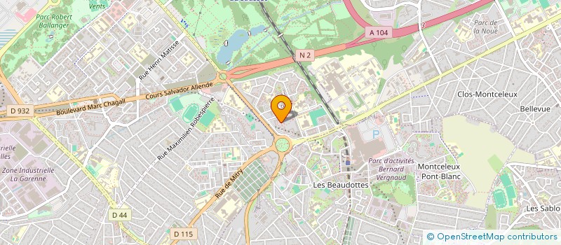 localisation de l'entreprise MADAME MPEMBE MBOKOLO à AULNAY-SOUS-BOIS