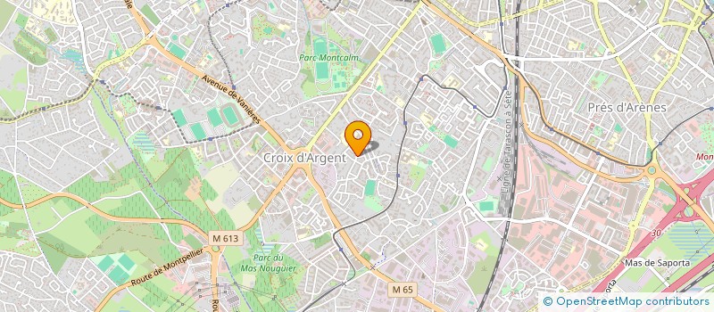 localisation de l'entreprise MADAME MPHO HLALELE à MONTPELLIER