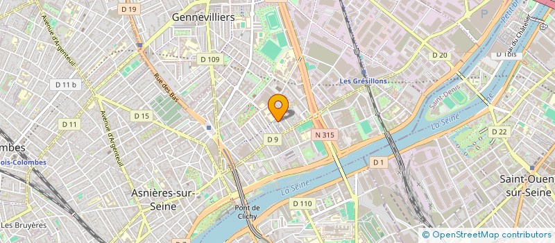 localisation de l'entreprise MADAME MST BEGUM à GENNEVILLIERS