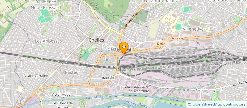 localisation de l'entreprise MADAME MST KHATUN  CHELLES