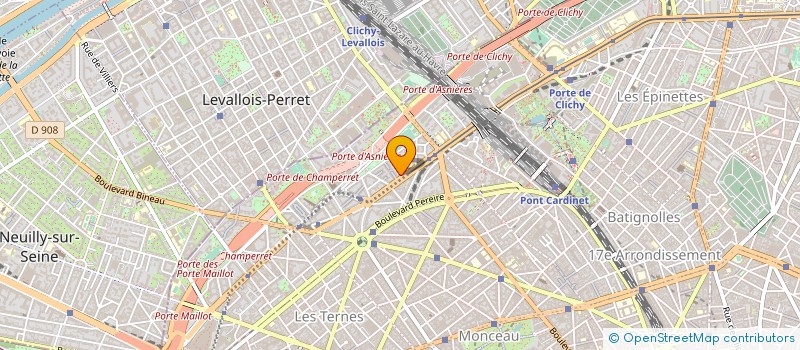 localisation de l'entreprise MADAME MT BERNARD à PARIS