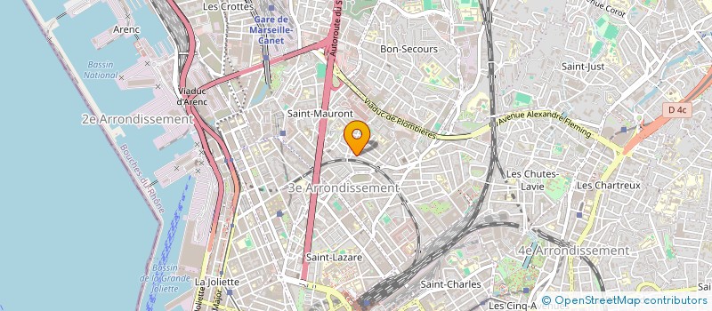 localisation de l'entreprise MADAME MTAOIKALI TADJIRI à MARSEILLE
