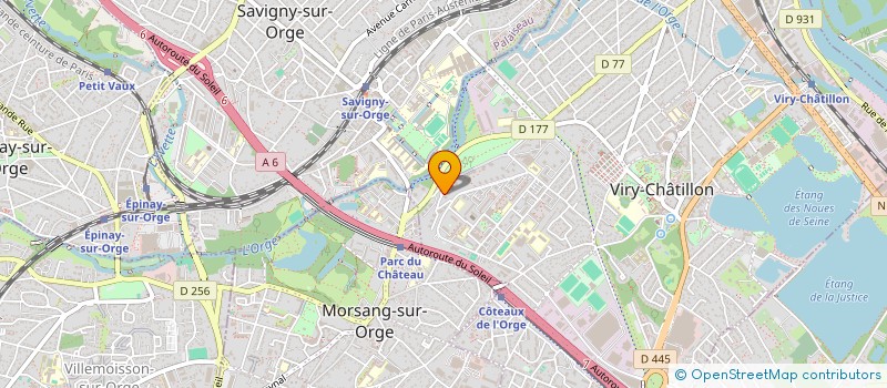 localisation de l'entreprise MADAME MUDIA MBIMBA  VIRY-CHATILLON