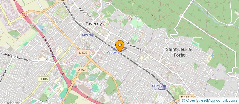 localisation de l'entreprise MADAME MUDITE KOVALEVSKA  TAVERNY