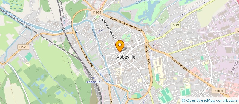localisation de l'entreprise MADAME MUGUETTE DUCATILLON à ABBEVILLE
