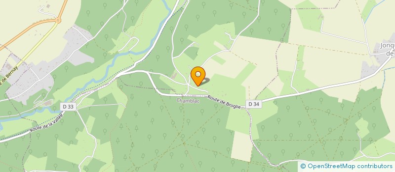 localisation de l'entreprise MADAME MUGUETTE GUERIN  FERRIERES-SAINT-HILAIRE