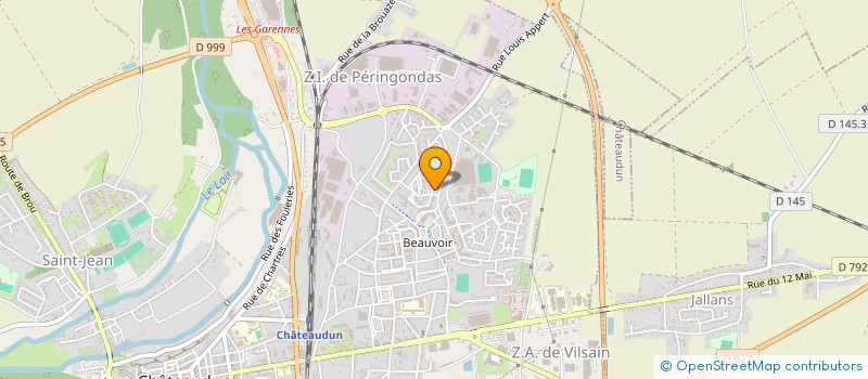 localisation de l'entreprise MADAME MUGUETTE LENFANT à CHATEAUDUN