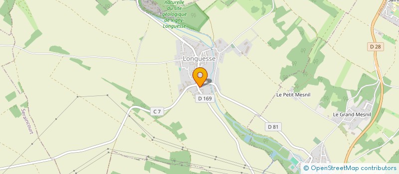 localisation de l'entreprise MADAME MUGUETTE THIRAULT à LONGUESSE