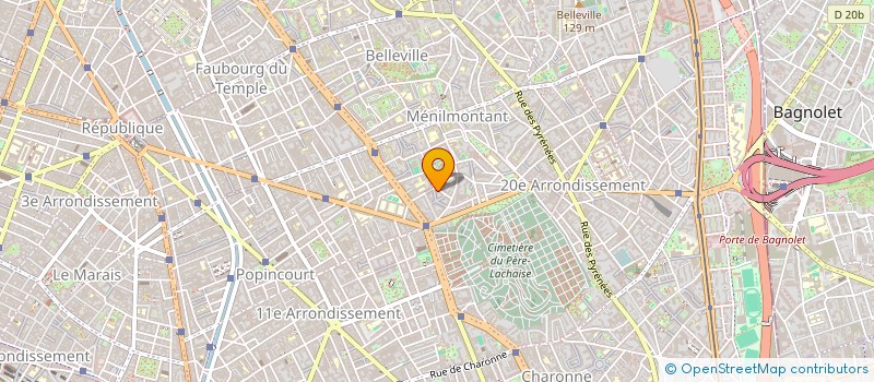 localisation de l'entreprise MADAME MUGUETTE VALORUS  PARIS