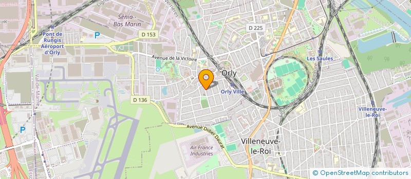 localisation de l'entreprise MADAME MUHJA AWAD  ORLY