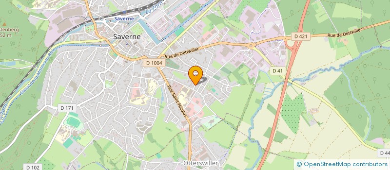 localisation de l'entreprise MADAME MUJGAN KARADUMAN  SAVERNE