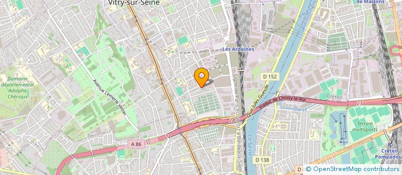 localisation de l'entreprise MADAME MULELE MAKWEBU à VITRY-SUR-SEINE