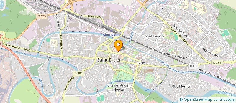 localisation de l'entreprise MADAME MUMINE ARSLAN à SAINT-DIZIER