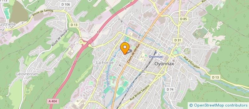 localisation de l'entreprise MADAME MUMUNE CIMEN à OYONNAX