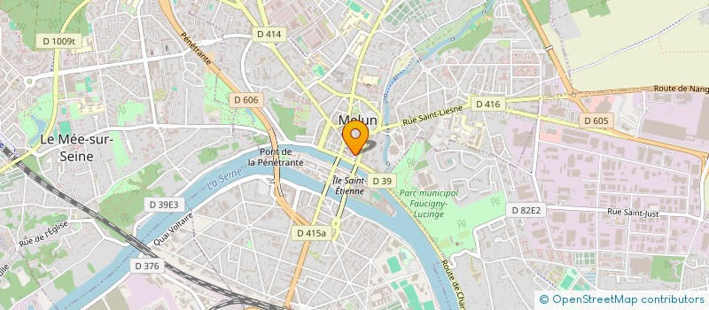 localisation de l'entreprise MADAME MUNA HASSAN AHMED à MELUN