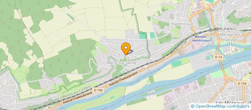 localisation de l'entreprise MADAME MUNA TUAN MUBARAK  MEZY-SUR-SEINE