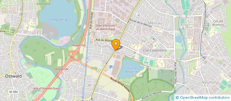 localisation de l'entreprise MADAME MUNEVVER DUMAN à STRASBOURG