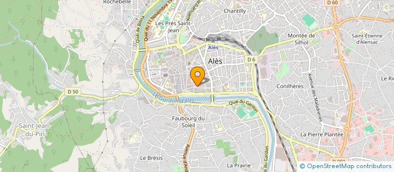localisation de l'entreprise MADAME MUNEWER MICOOGULLARI à ALES