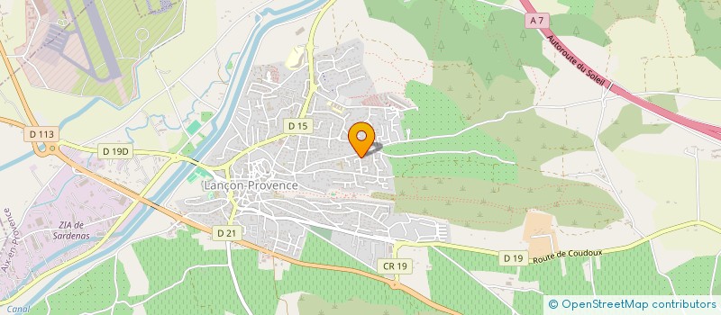 localisation de l'entreprise MADAME MUNIESA LINGER à LANCON-PROVENCE
