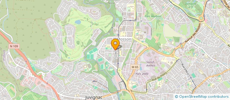 localisation de l'entreprise MADAME MURADIYE SIMSEK à MONTPELLIER