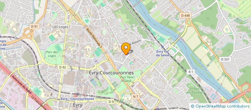 localisation de l'entreprise MADAME MUREIL BARRIS à EVRY-COURCOURONNES
