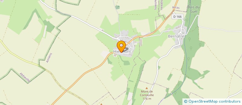 localisation de l'entreprise MADAME MURIEL ADAM  HIERMONT