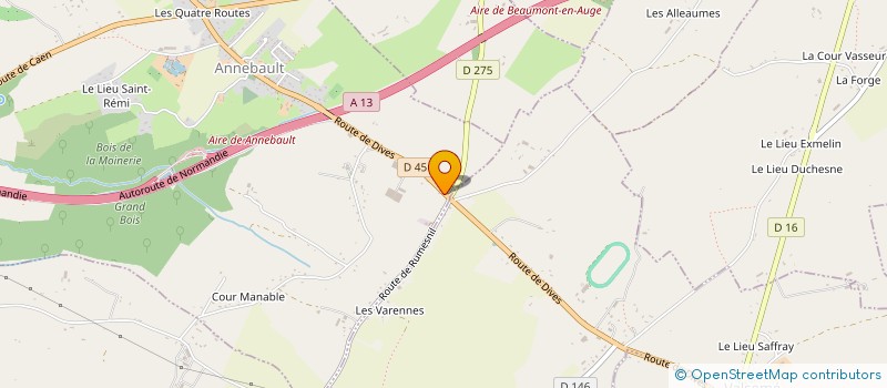 localisation de l'entreprise MADAME MURIEL ADRIEN  ANNEBAULT