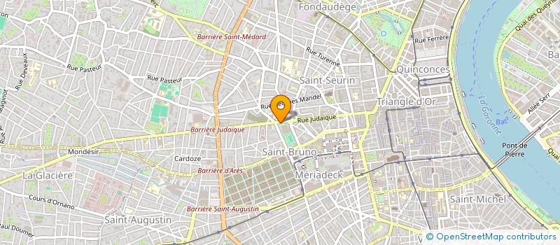 localisation de l'entreprise MADAME MURIEL ALLAIN à BORDEAUX
