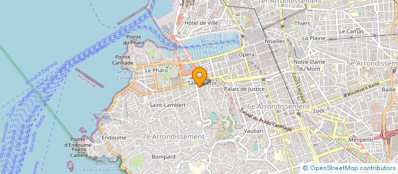 localisation de l'entreprise MADAME MURIEL ALLIES à MARSEILLE
