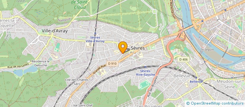 localisation de l'entreprise MADAME MURIEL AMRAM à SEVRES