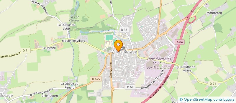 localisation de l'entreprise MADAME MURIEL ANNE à VILLERS-BOCAGE