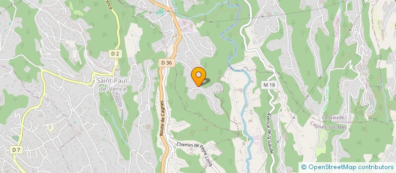 localisation de l'entreprise MADAME MURIEL ANSSELIN  VENCE