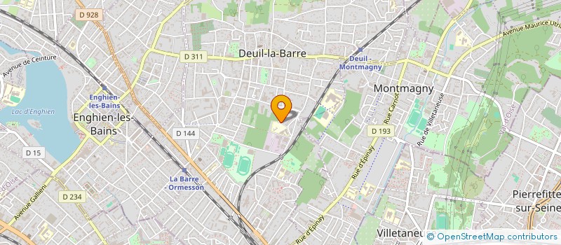 localisation de l'entreprise MADAME MURIEL ARDOUIN à DEUIL-LA-BARRE