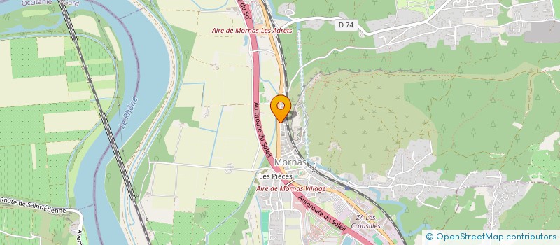 localisation de l'entreprise MADAME MURIEL ARNICHAND  PIOLENC