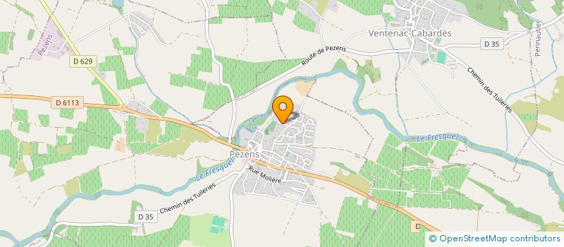 localisation de l'entreprise MADAME MURIEL ASENSIO  MONTOLIEU