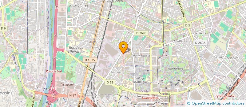 localisation de l'entreprise MADAME MURIEL ASSIE  GRENOBLE