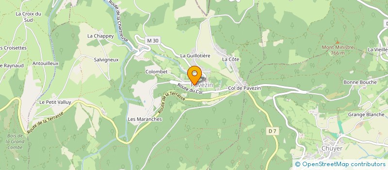 localisation de l'entreprise MADAME MURIEL ATLAN  PAVEZIN